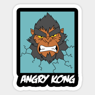 Angry Kong Sticker